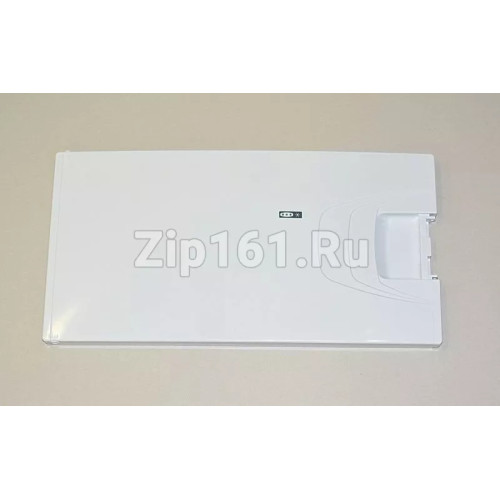 Крышка морозильной камеры Индезит 859990 лицевая часть дверки белая 266x519mm