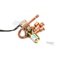 4х ходовой клапан в сборе Haier 0010757602E 4х ходовой клапан в сборе Haier 0010757602E