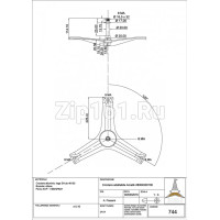 Крестовина барабана Beko 28004500100 cod744