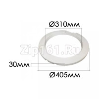 Рамка люка внешняя стиральной машины Electrolux 1108252006