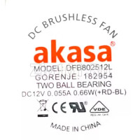 Вентилятор для холодильника GORENJE 184658