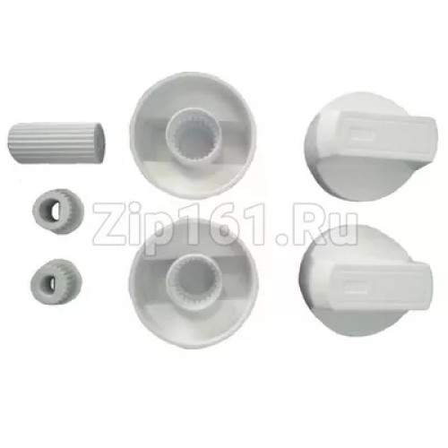 Ручки универсальные для плиты белые комплект 4шт