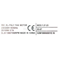 Микродвигатель 25Вт RPM 1300-1500 230v Италия Микродвигатель 25Вт RPM 1300-1500 230v Италия