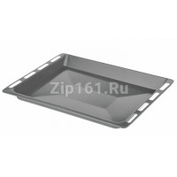 Глубокий эмалированный противень 464,6x375x37мм духовки  00434178