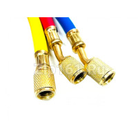 Набор шлангов 3шт 180см, 500PSI (R12, R22, R134a, R404, R407) SKV CH500-72