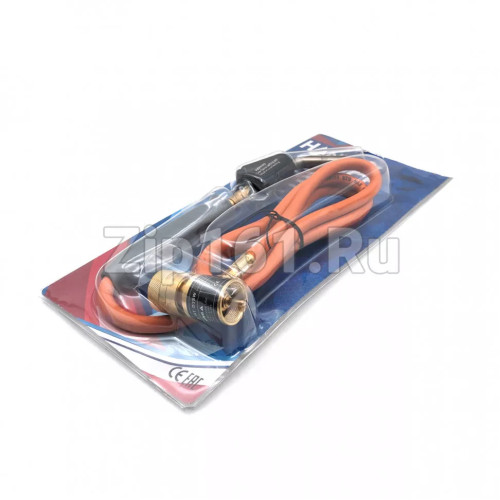 Газовая горелка HT-D3SW МАПП с пьезоподжигом, со шлангом 1,5м