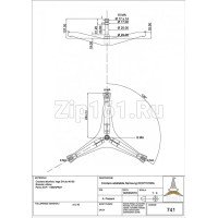 Крестовина барабана СМ  Diamond DC97-15182A
