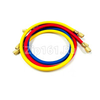 Набор шлангов 3шт 180см, 500PSI (R12, R22, R134a, R404, R407) SKV CH500-72 Набор шлангов 3шт 180см, 500PSI (R12, R22, R134a, R404, R407) SKV CH500-72