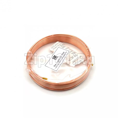 Трубка медная капиллярная 1.87х0.6 (0.670мм - внутрен. диам.) в бухтах 15м