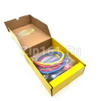 Коллектор XM-R736 R134A в комплекте шланги 3 шт 90см