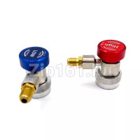 Коллектор M80336A-R410a (R22/R134a/R410a/R404a) в комплекте шланги 3 шт 90см и быстросъемы QC17