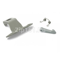 Ручка люка + (пружина, крючок) MEB61281101 Ручка люка + (пружина, крючок) MEB61281101