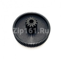 Шестерня для мясорубки Panasonic/Polaris/Elenberg/Supra, Д-79/24мм 41.132-VIT, черный
