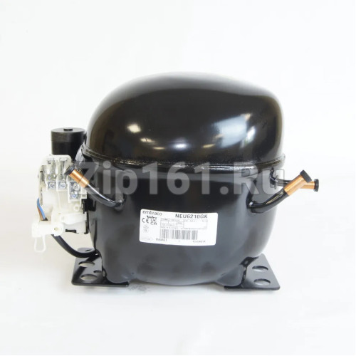 Компрессор Embraco NEU6210GK (R-404a, +7.2С, 1174Вт) Компрессор Embraco NEU6210GK (R-404a, +7.2С, 1174Вт)