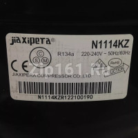 Компрессор R134a, Джаксипера N1114KZ, (Вт при -23.3°) 175W GVM66AT Компрессор R134a, Джаксипера N1114KZ, (Вт при -23.3°) 175W GVM66AT