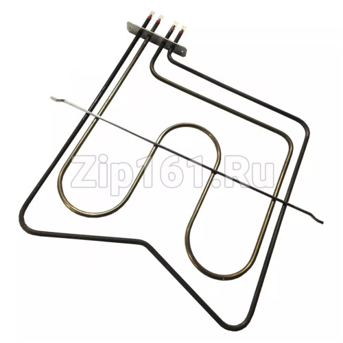 Тэн духовки 750W + 1100W верхний с грилем для плиты Indesit C00082669, 300х310мм, D-6мм