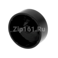 Кнопка регулятор, ширина оси 5мм, чёрная, для кофемолки  00187582