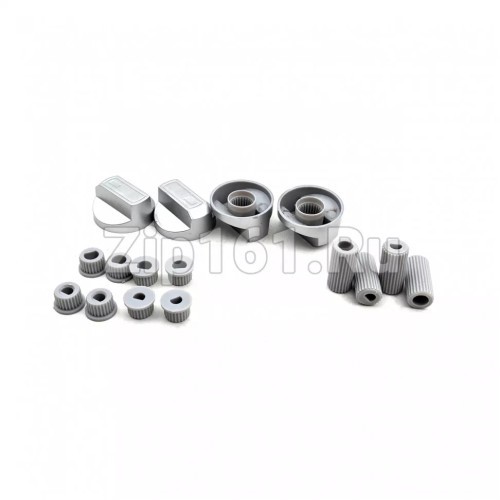 Ручки универсальные для плиты серебристые комплект 4шт