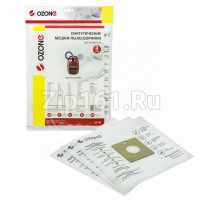 Мешки-пылесборники 3шт Ozone для пылесосов SE-03 Мешки-пылесборники 3шт Ozone для пылесосов SE-03