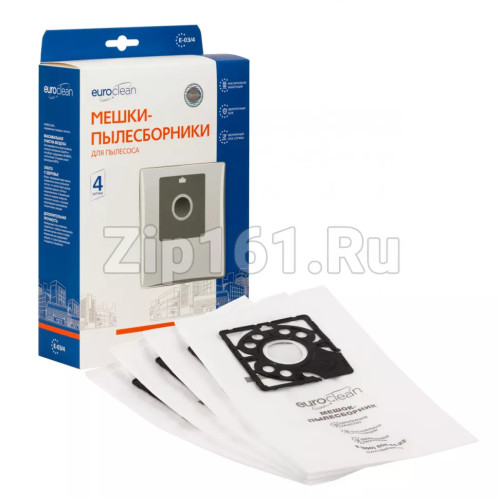 Мешки пылесборники, 4 шт для пылесоса  E-03/4