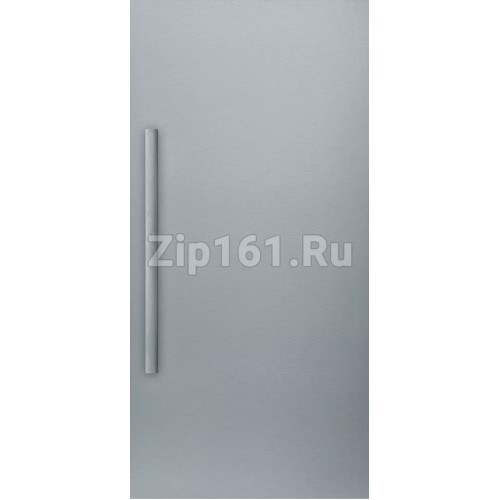 Фасад для холодильников и морозильников из нержавеющей стали, с ручкой  00718105
