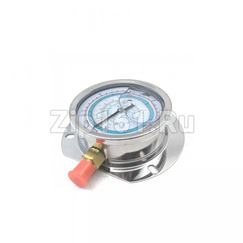 Манометр с глицерином, 80 мм (R22; R134a; R404A; R407C; R507) Becool BCJH-NG-80