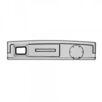 Крышка бункера воды 243x57мм Delonghi, 5313213321 Крышка бункера воды 243x57мм Delonghi, 5313213321