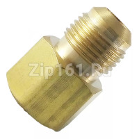 DJ - M 3/8 - F 1/4 (5/16) Штуцер переходной (М - наружняя, F - внутренняя)