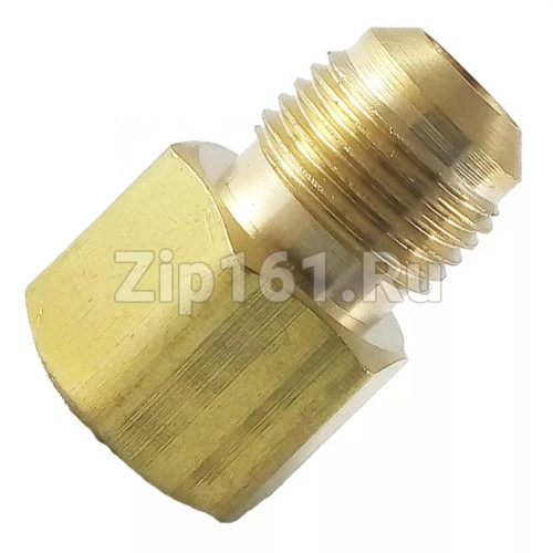 DJ - M 3/8 - F 1/4 (5/16) Штуцер переходной (М - наружняя, F - внутренняя)
