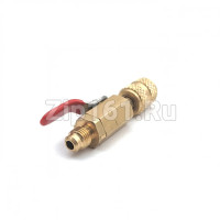 Вентиль-адаптер DSZH BV-01 штуцер 1/4 - гайка 1/4 Вентиль-адаптер DSZH BV-01 штуцер 1/4 - гайка 1/4