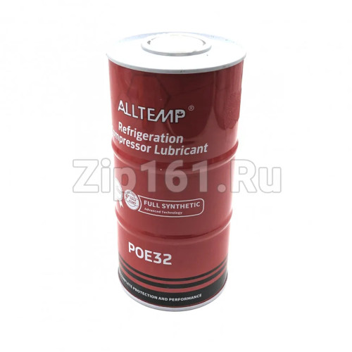 Масло для фреона Alltemp POE 32 (1 л) железная канистра Масло для фреона Alltemp POE 32 (1 л) железная канистра
