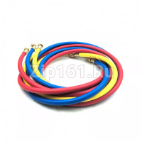 Шланг заправочный 1.8м 1/4 500-2500Psi CT-372-RYB комплект 3шт