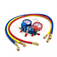 Манометрическая станция CT-236G-R134a(R22,R404,R134,R410) с 3 шлангами 0,9м