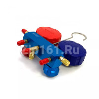 Манометрическая станция CT-236G-R134a(R22,R404,R134,R410) с 3 шлангами 0,9м