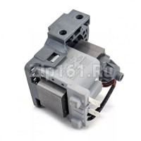 Насос Hanyu 9011229 30W, круглый, 4 защелки, клеммы назад ПММ Gorenje Hansa Midea 674000600154