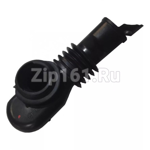 Патрубок от дозатора к баку для стиральных машин INDESIT, ARISTON C00275447, 240х55х90мм, D1-63мм, D2-42мм