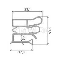 Уплотнитель 685x1060 для холодильника Профиль ПС