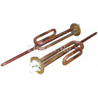 ТЭН водонагревателя 184280 1500w-220v RCF TW PA анод-M6 (под фланец) D-48мм, H-280мм THERMOWATT