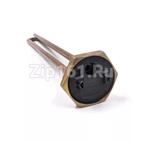 Тэн для водонагревателя 1500w-220v RDT TWC анод М6 резьба Thermowatt 182200, D-42мм, H-290 мм