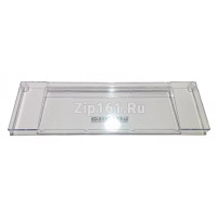 Панель ящика холодильника Аристон-Индезит-Стинол, прозрачная, узкая, 257133