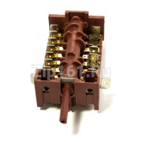 Переключатель духовки DG34-00008A 16A 250V, 10A 400V, 8 позиций Переключатель духовки DG34-00008A 16A 250V, 10A 400V, 8 позиций
