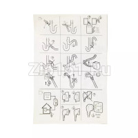 Монтажный комплект 45/60см Ariston Indesit C00301749