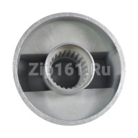 Ручка газового крана универсальная, 1 шт, серая