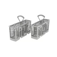Двойная корзина для столовых приборов, с ручкой для ПММ  00418280