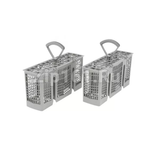 Двойная корзина для столовых приборов, с ручкой для ПММ  00418280
