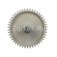 Шестерня для мясорубки Delfa/Saturn с металлическим валом, Д-82мм, зубья-46шт (прямые), Н вала-82мм 41.121-VIT
