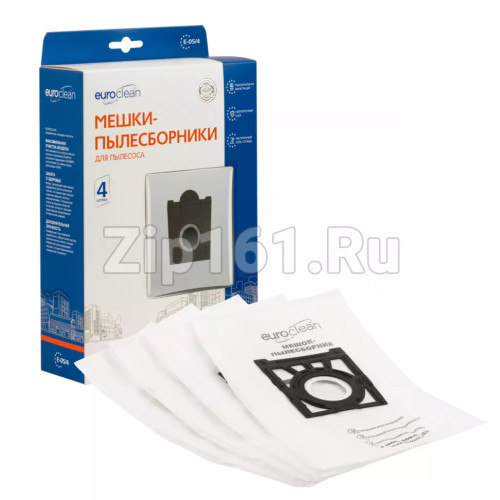 Мешки пылесборники, 4 шт Euroclean для пылесоса E-05/4