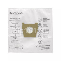 Мешки-пылесборники 4шт Ozone для пылесосов M-53