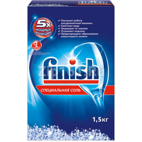 Соль регeнерационная Finish для посудомоечных машин 17001402 Соль регeнерационная Finish для посудомоечных машин 17001402