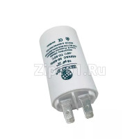 Конденсатор пусковой 10 мкФ, 450V, с креплением винт Mondo